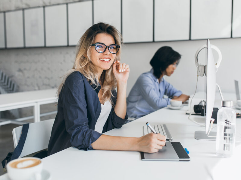 Our team collaborating